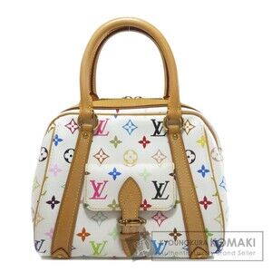Louis Vuitton Priscilla Multicolor Canvas Handbag